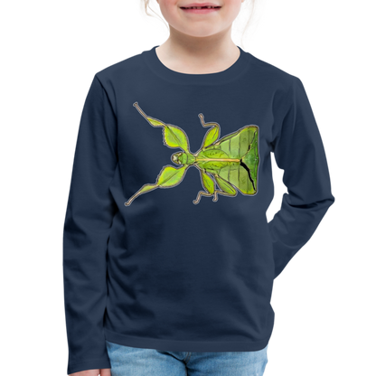 Kinder Longsleeve Phyllium philippinicum female - Navy