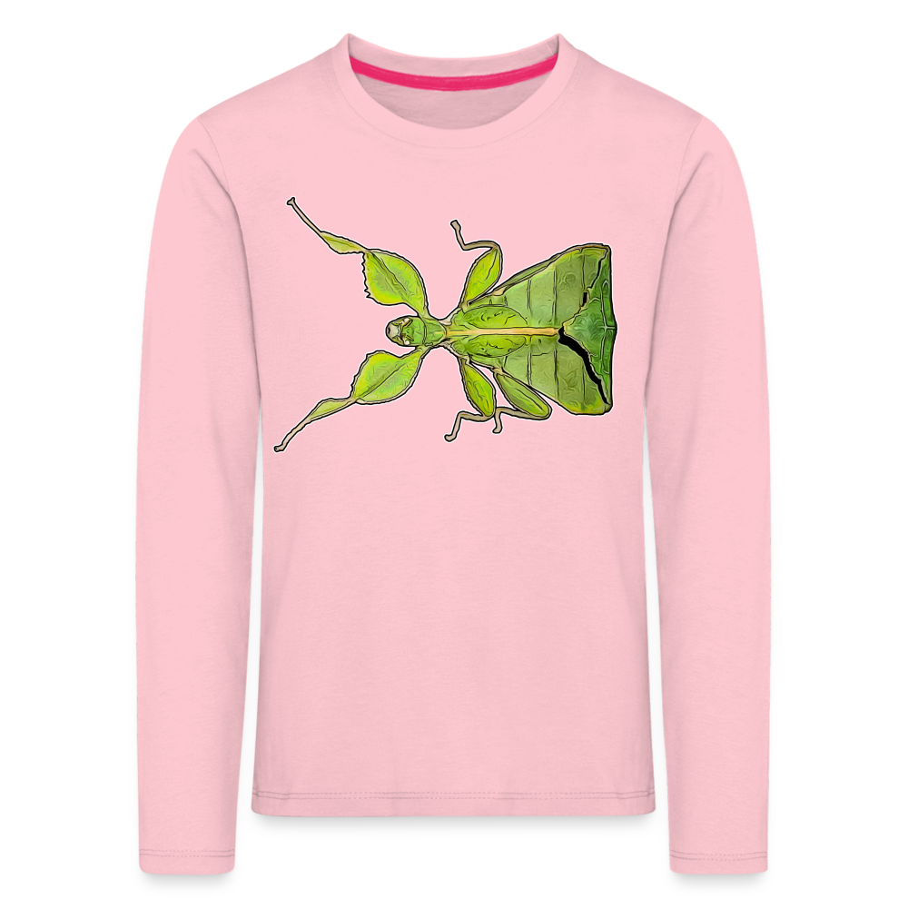 Kinder Longsleeve Phyllium philippinicum female - Hellrosa