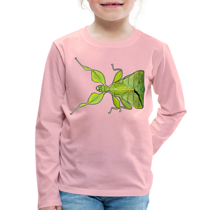 Kinder Longsleeve Phyllium philippinicum female - Hellrosa