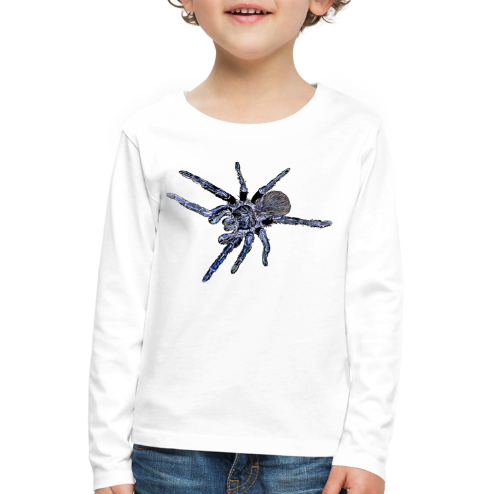 Kinder Longsleeve Pterinopelma sazimai - weiß