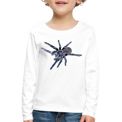Kinder Longsleeve Pterinopelma sazimai - weiß