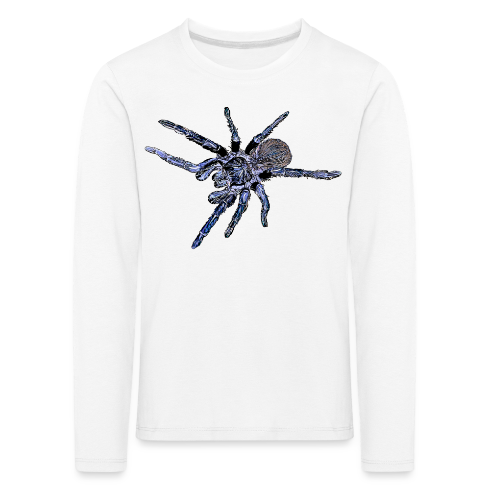 Kinder Longsleeve Pterinopelma sazimai - weiß