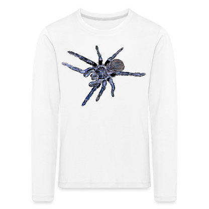 Kinder Longsleeve Pterinopelma sazimai - weiß