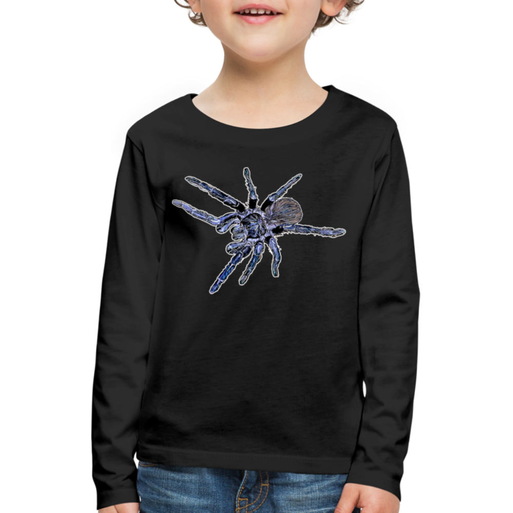 Kinder Longsleeve Pterinopelma sazimai - Schwarz