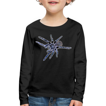Kinder Longsleeve Pterinopelma sazimai - Schwarz