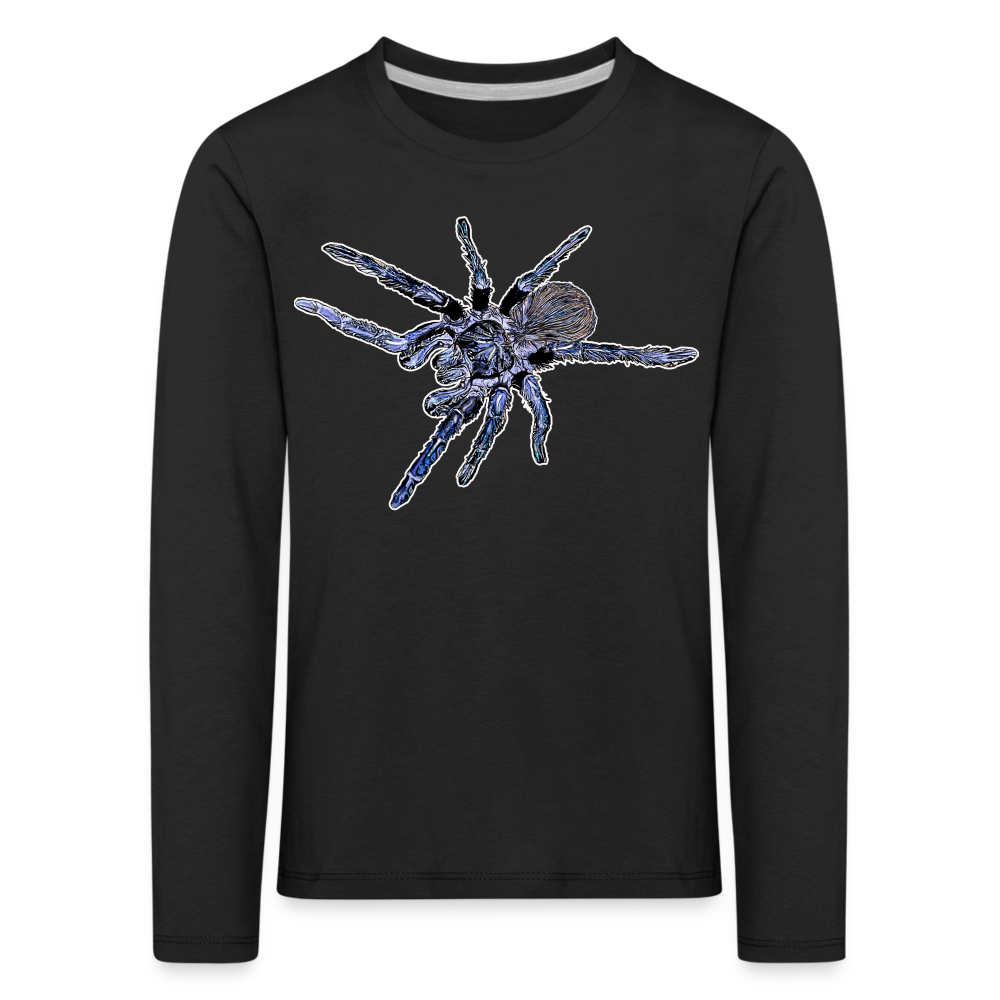 Kinder Longsleeve Pterinopelma sazimai - Schwarz
