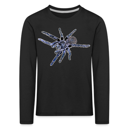 Kinder Longsleeve Pterinopelma sazimai - Schwarz