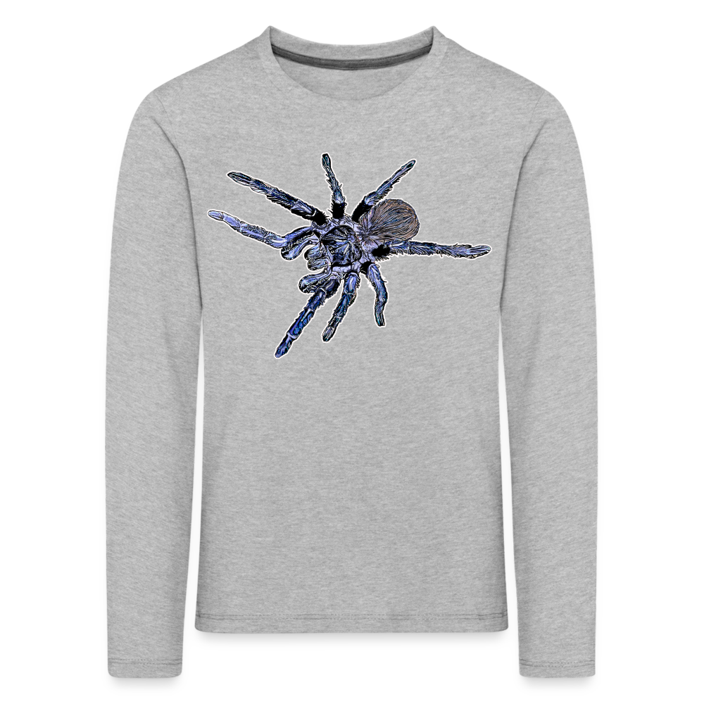 Kinder Longsleeve Pterinopelma sazimai - Grau meliert