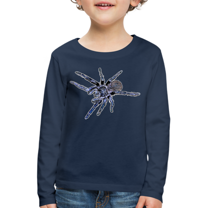 Kinder Longsleeve Pterinopelma sazimai - Navy