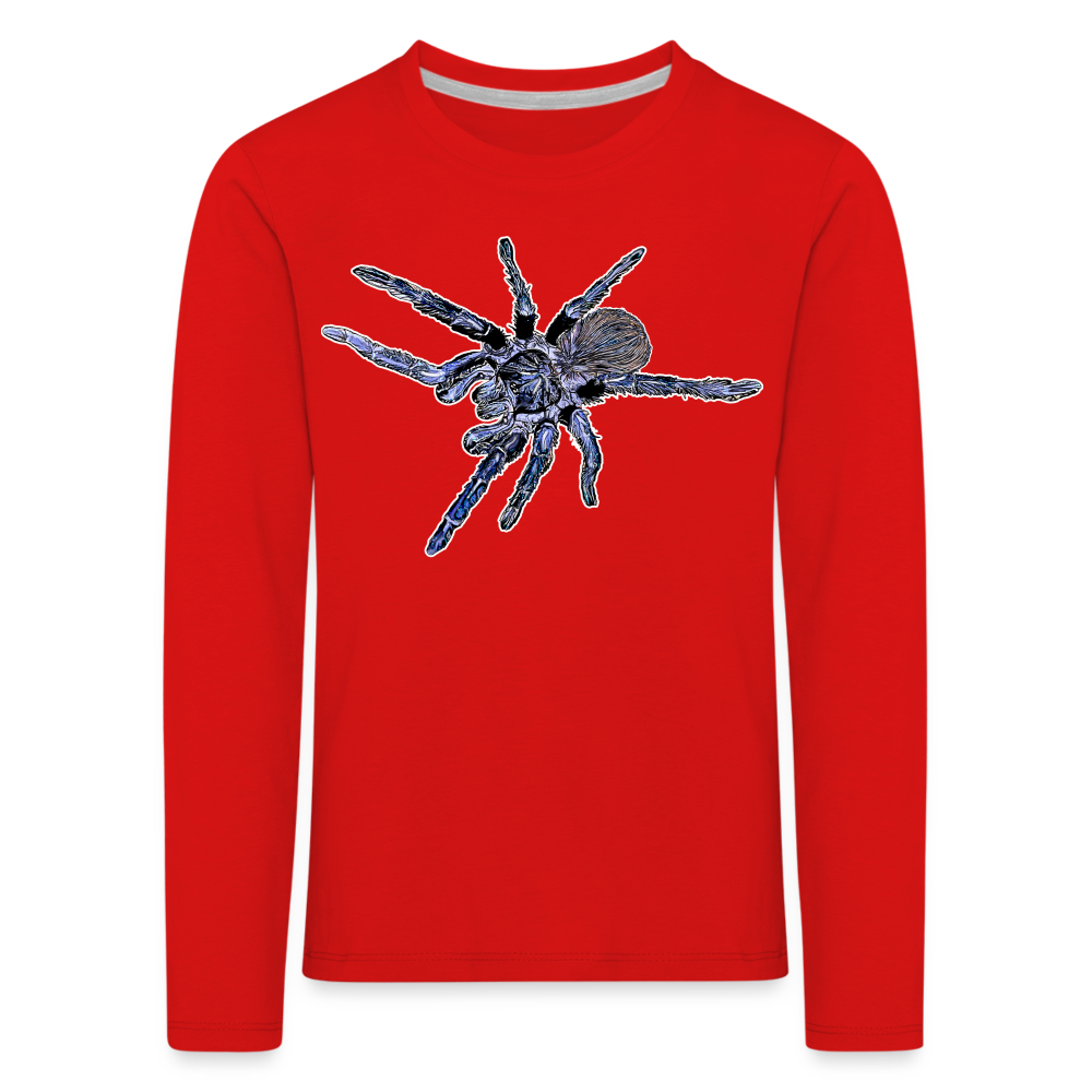 Kinder Longsleeve Pterinopelma sazimai - Rot