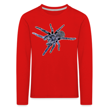 Kinder Longsleeve Pterinopelma sazimai - Rot