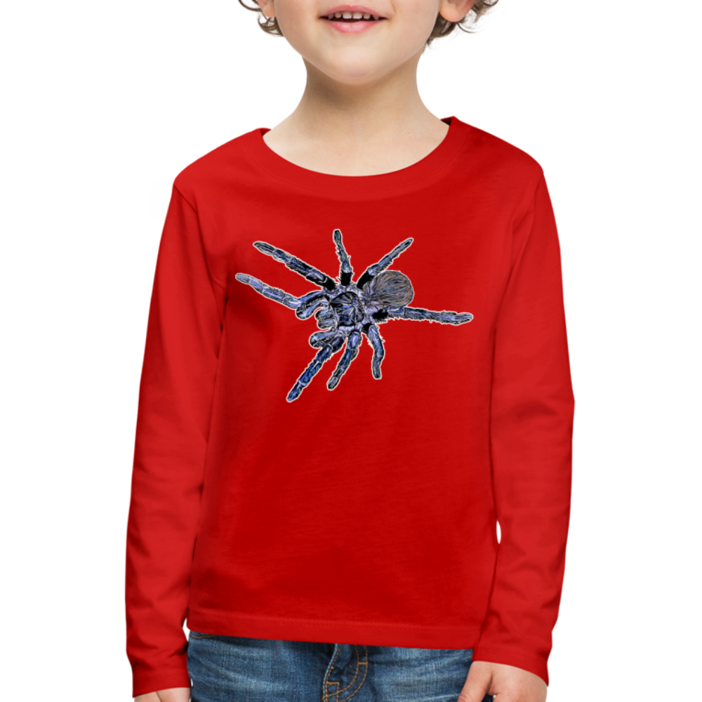 Kinder Longsleeve Pterinopelma sazimai - Rot