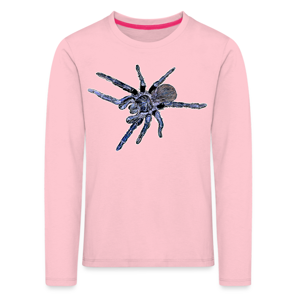 Kinder Longsleeve Pterinopelma sazimai - Hellrosa