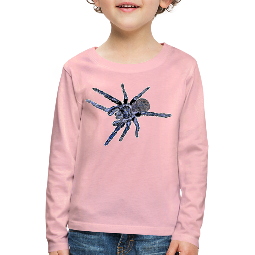 Kinder Longsleeve Pterinopelma sazimai - Hellrosa