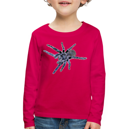Kinder Longsleeve Pterinopelma sazimai - dunkles Pink