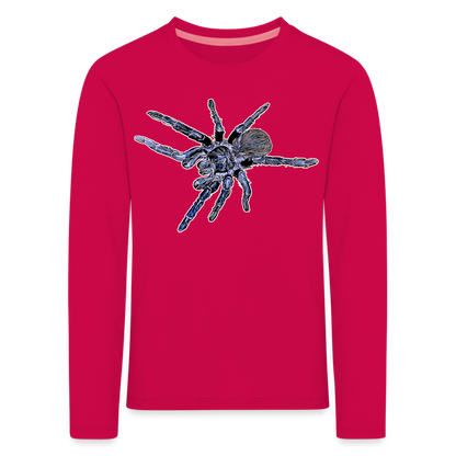 Kinder Longsleeve Pterinopelma sazimai - dunkles Pink