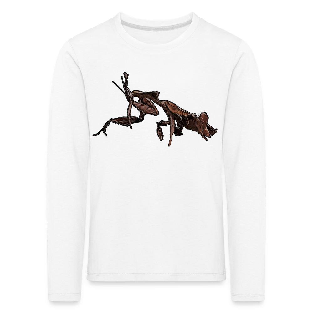 Kinder Longsleeve Phyllocrania paradoxa female 2 - weiß