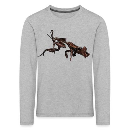 Kinder Longsleeve Phyllocrania paradoxa female 2 - Grau meliert