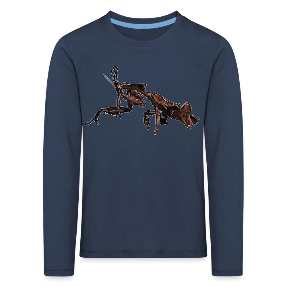Kinder Longsleeve Phyllocrania paradoxa female 2 - Navy