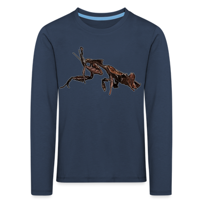 Kinder Longsleeve Phyllocrania paradoxa female 2 - Navy