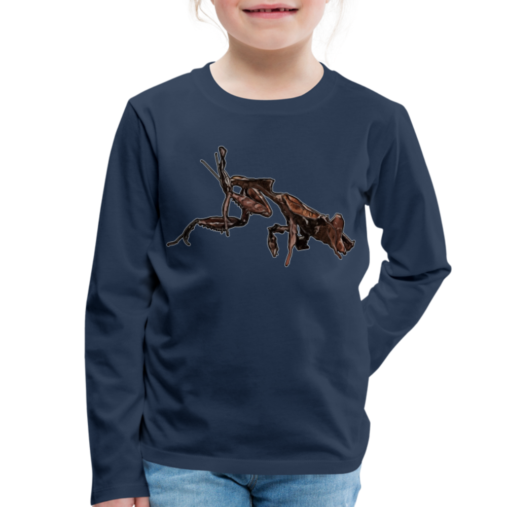 Kinder Longsleeve Phyllocrania paradoxa female 2 - Navy