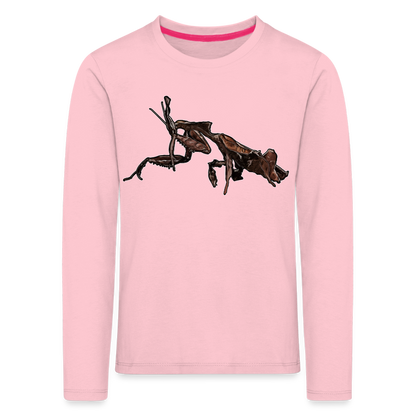 Kinder Longsleeve Phyllocrania paradoxa female 2 - Hellrosa