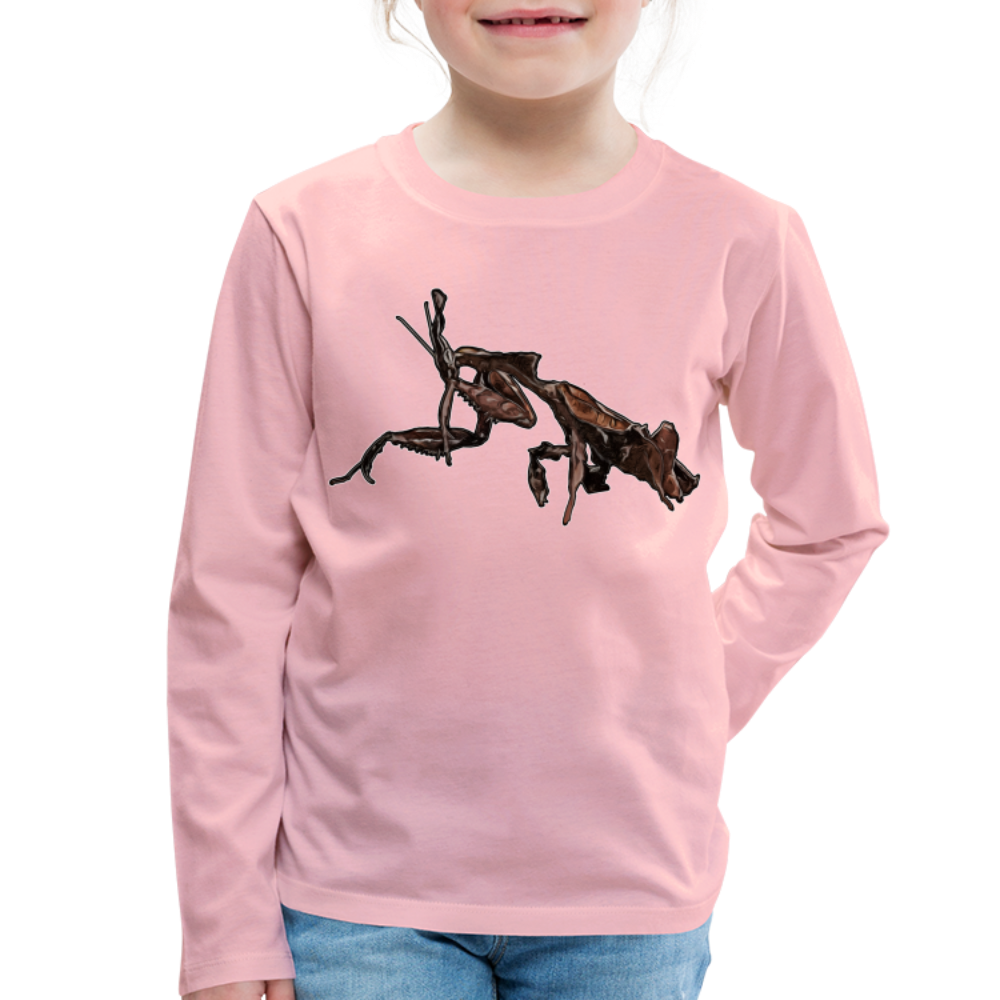 Kinder Longsleeve Phyllocrania paradoxa female 2 - Hellrosa