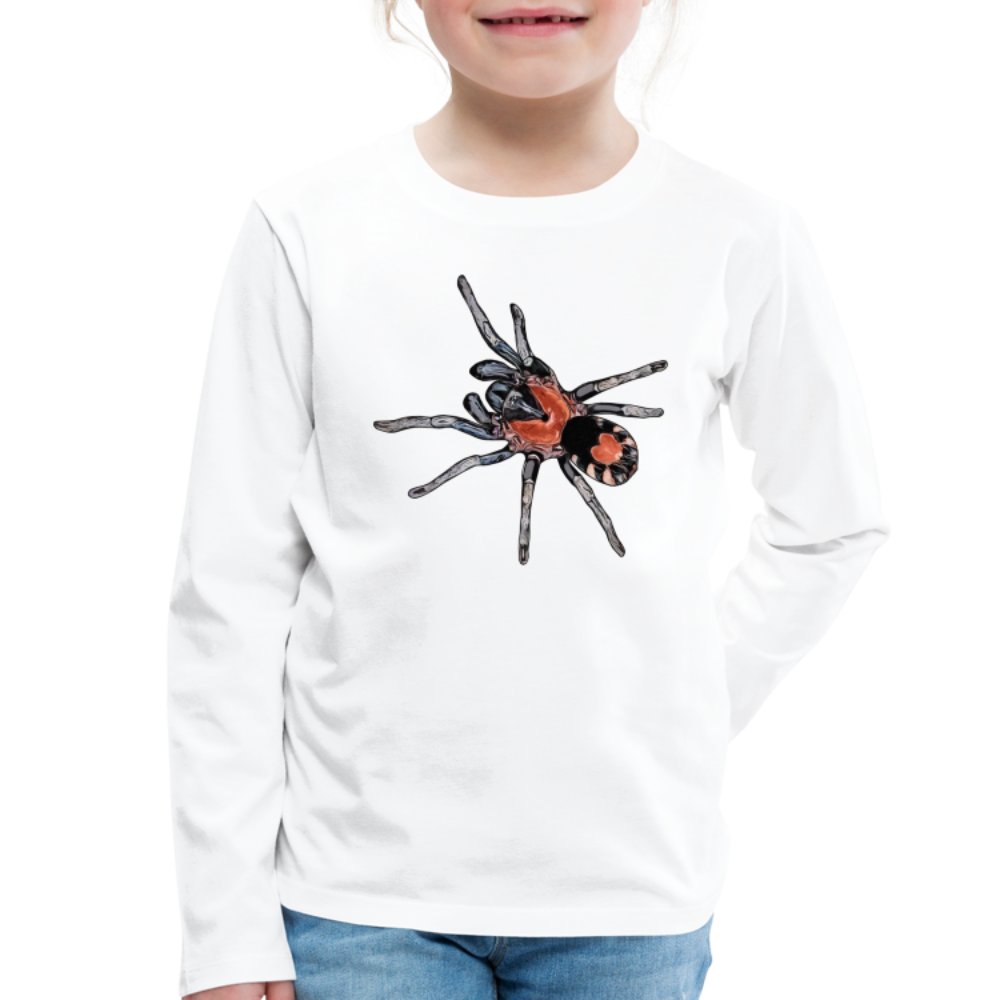Kinder Longsleeve Cyriocosmus elegans - weiß
