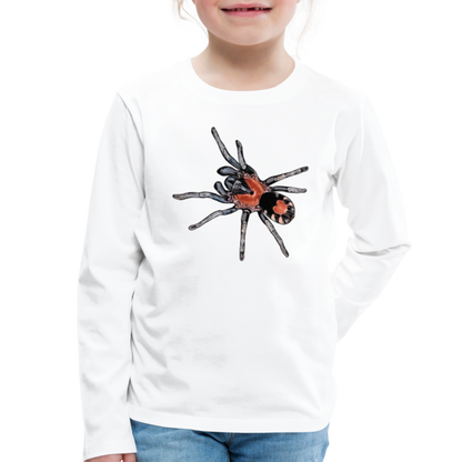 Kinder Longsleeve Cyriocosmus elegans - weiß