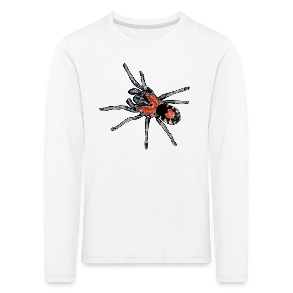 Kinder Longsleeve Cyriocosmus elegans - weiß