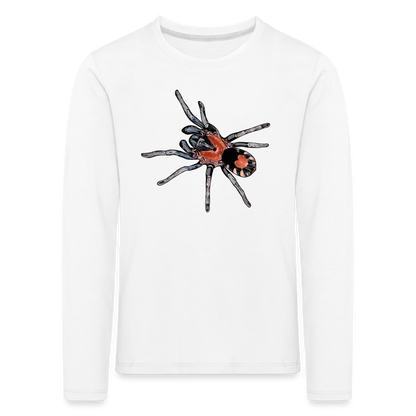 Kinder Longsleeve Cyriocosmus elegans - weiß