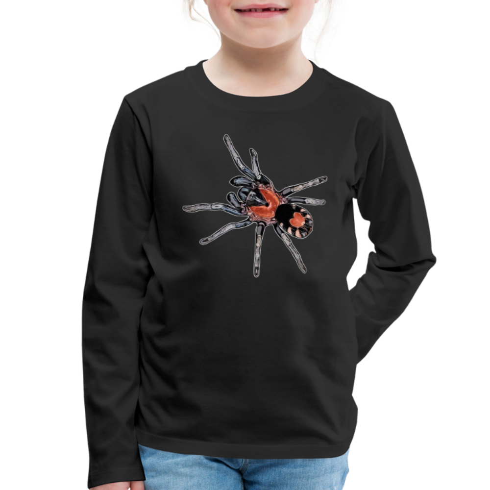 Kinder Longsleeve Cyriocosmus elegans - Schwarz