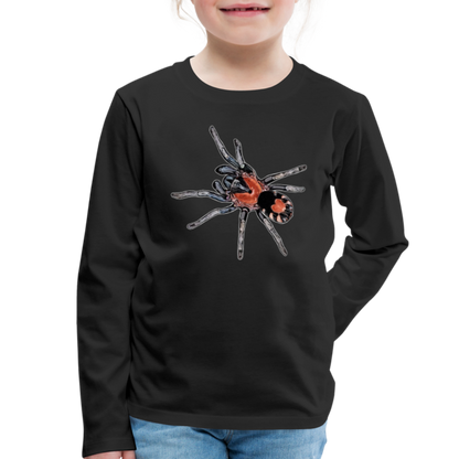 Kinder Longsleeve Cyriocosmus elegans - Schwarz