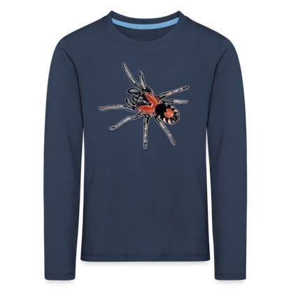 Kinder Longsleeve Cyriocosmus elegans - Navy