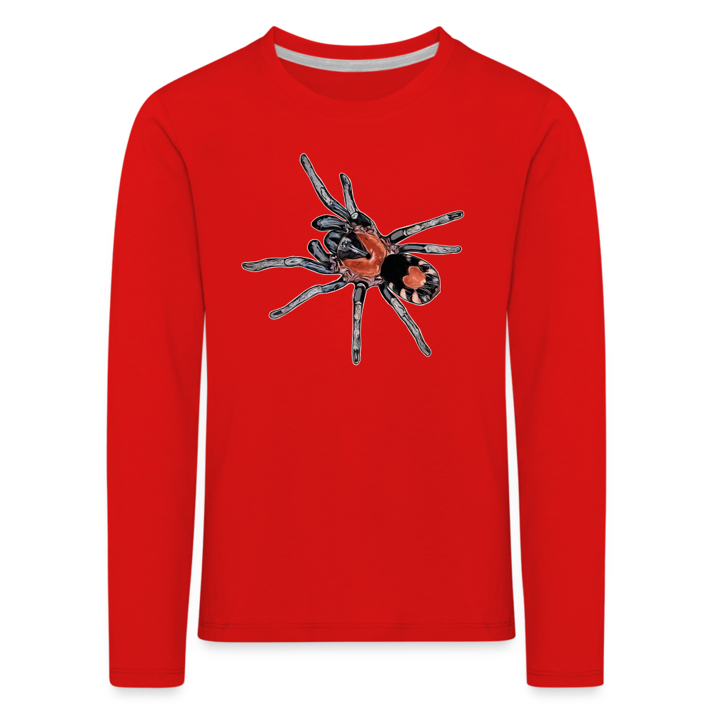 Kinder Longsleeve Cyriocosmus elegans - Rot