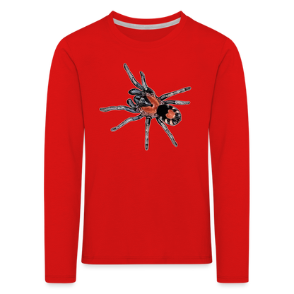 Kinder Longsleeve Cyriocosmus elegans - Rot