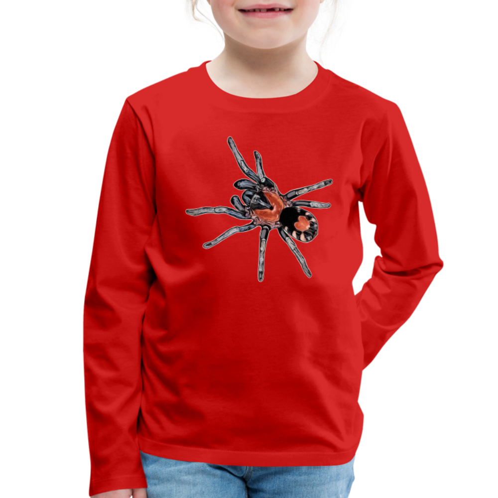 Kinder Longsleeve Cyriocosmus elegans - Rot