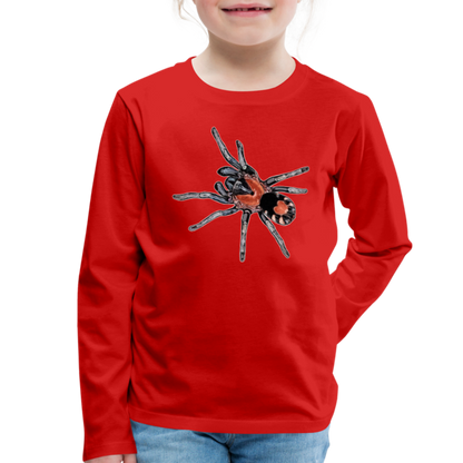 Kinder Longsleeve Cyriocosmus elegans - Rot