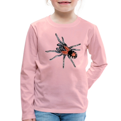 Kinder Longsleeve Cyriocosmus elegans - Hellrosa