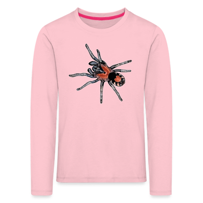 Kinder Longsleeve Cyriocosmus elegans - Hellrosa