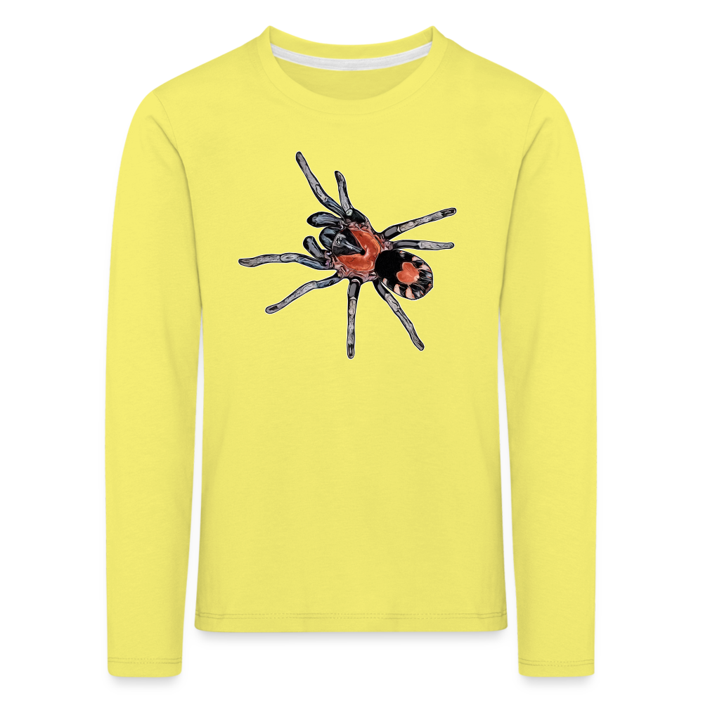 Kinder Longsleeve Cyriocosmus elegans - Gelb