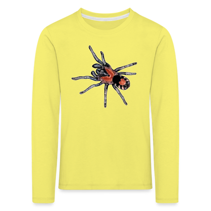Kinder Longsleeve Cyriocosmus elegans - Gelb