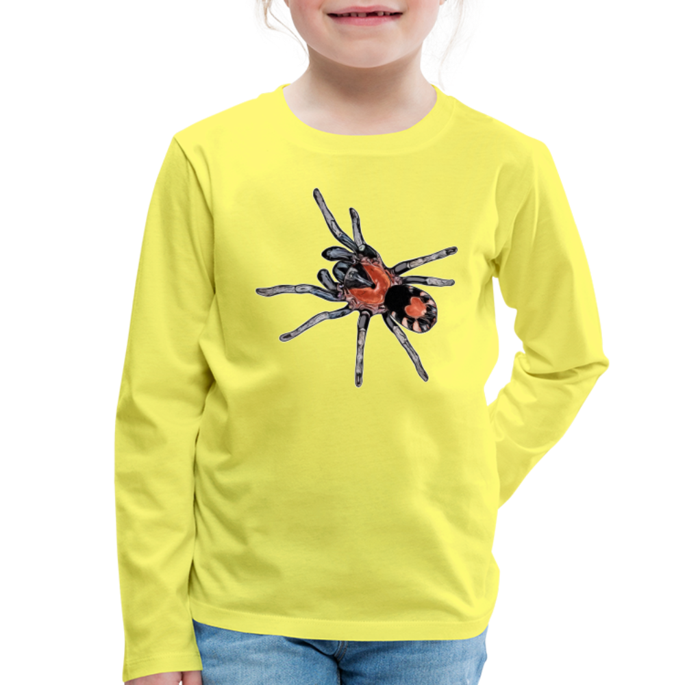 Kinder Longsleeve Cyriocosmus elegans - Gelb