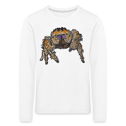 Kinder Longsleeve Phidippus regius Everglades female - weiß