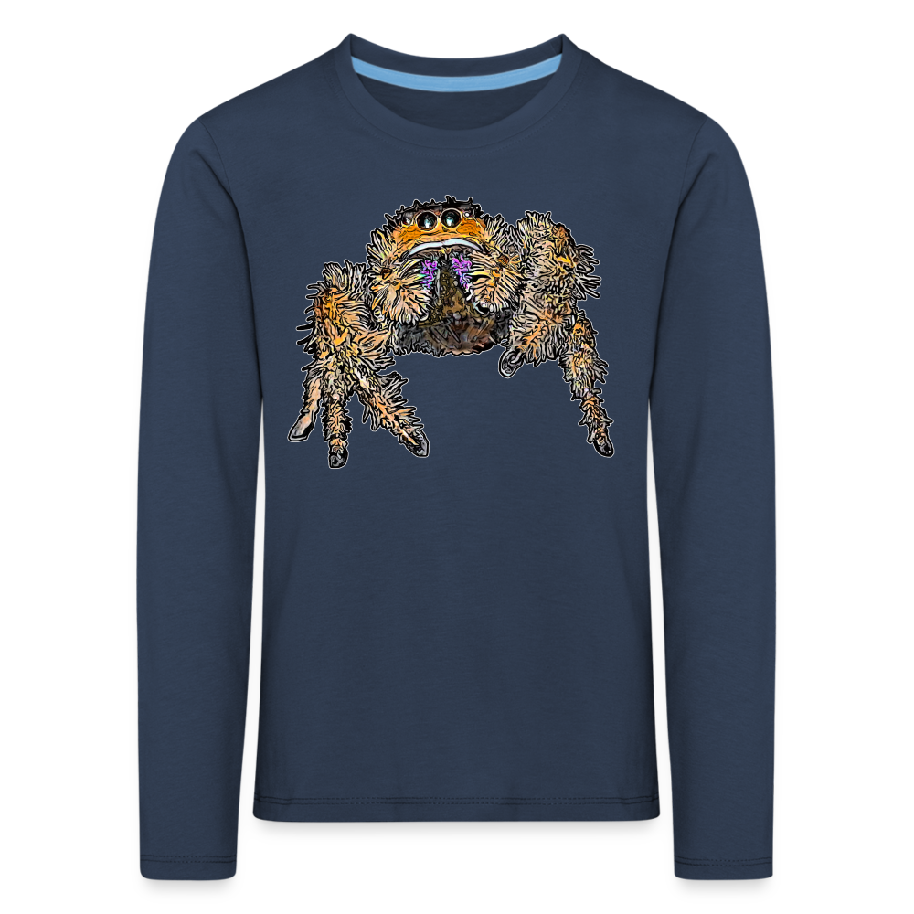 Kinder Longsleeve Phidippus regius Everglades female - Navy