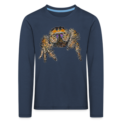 Kinder Longsleeve Phidippus regius Everglades female - Navy