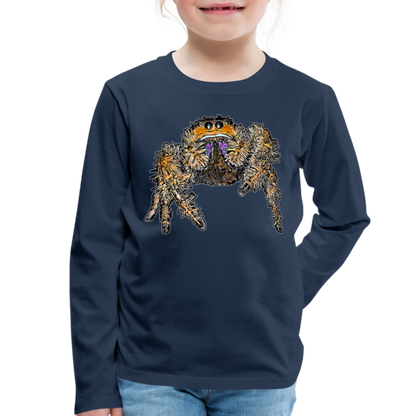 Kinder Longsleeve Phidippus regius Everglades female - Navy