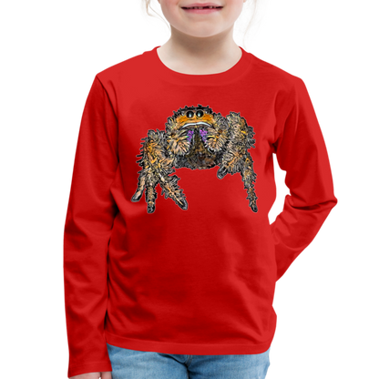 Kinder Longsleeve Phidippus regius Everglades female - Rot