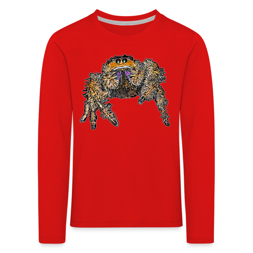 Kinder Longsleeve Phidippus regius Everglades female - Rot