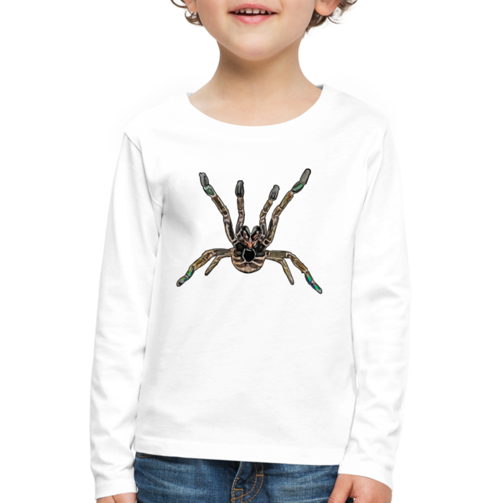 Kinder Longsleeve Pterinochilus murinus tcf - weiß
